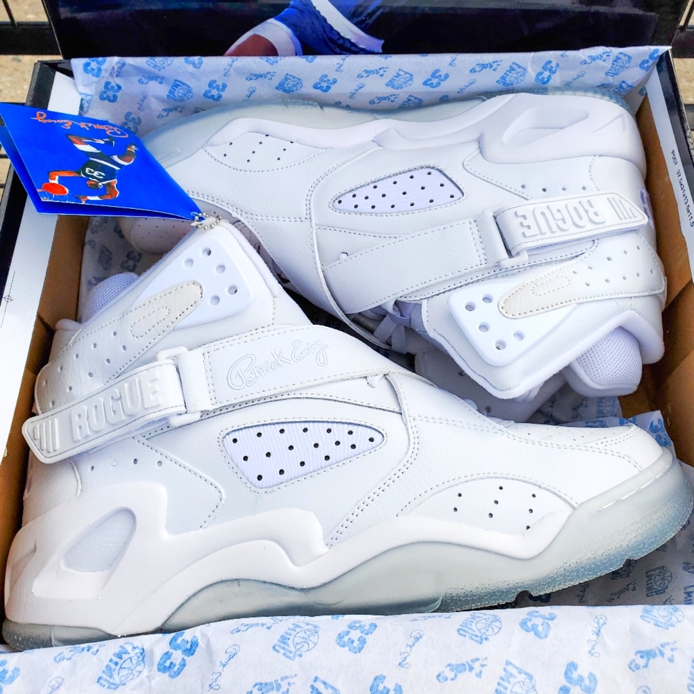 Patrick Ewing - NEW in box - Rogue - Tooth fairy/Ice/Whiteout - High top sneaker